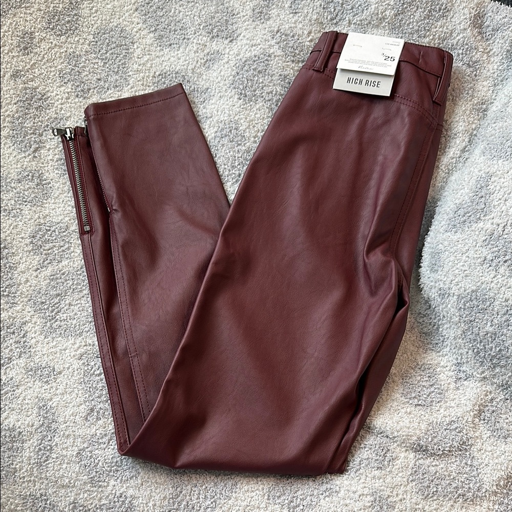 Kancan faux leather pants